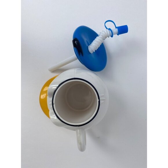 Donald Duck Disney Store 3D Sipper Mug With Flexible Straw Lid - Picture 6 of 7